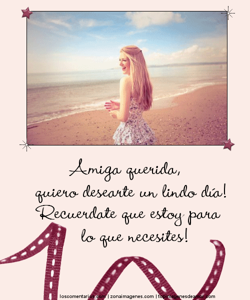 Mi amiga querida