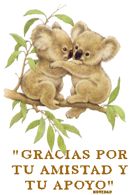 Gracias por tu amistad
