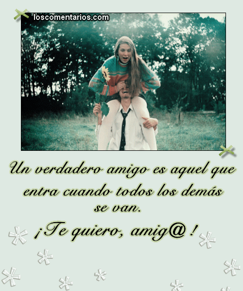 Un amigo de verdad