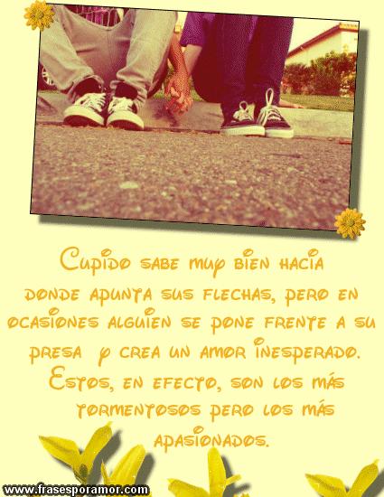 Cupido sabe...