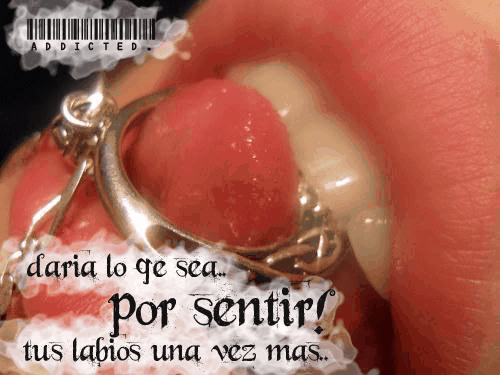 Quiero sentir tus labios